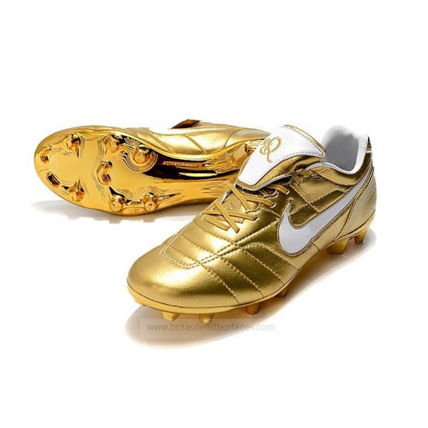 Nike Tiempo Legend Elite FG Oro Vit